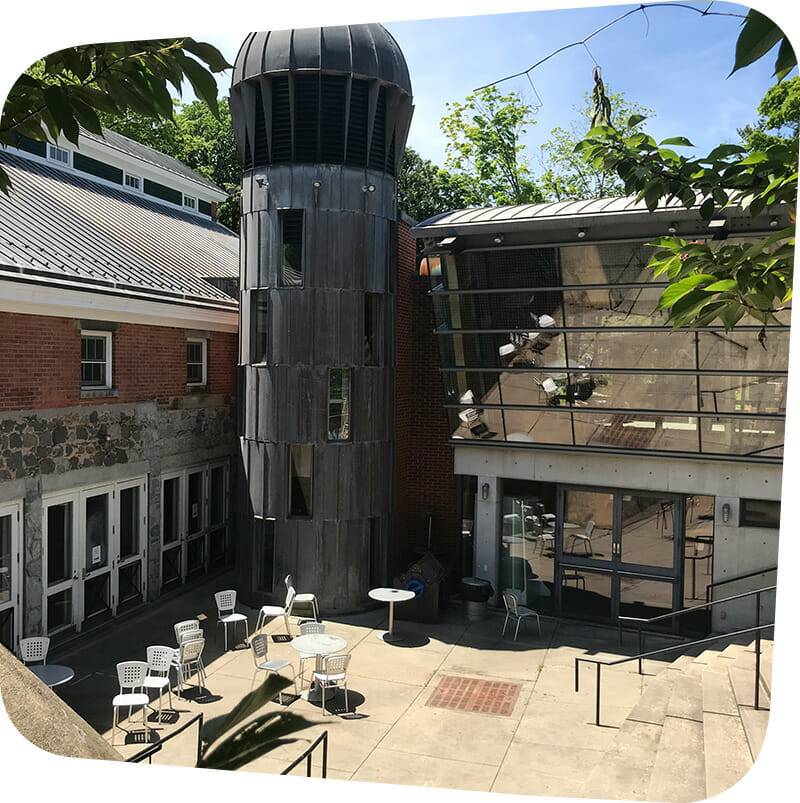 Exterior of museum