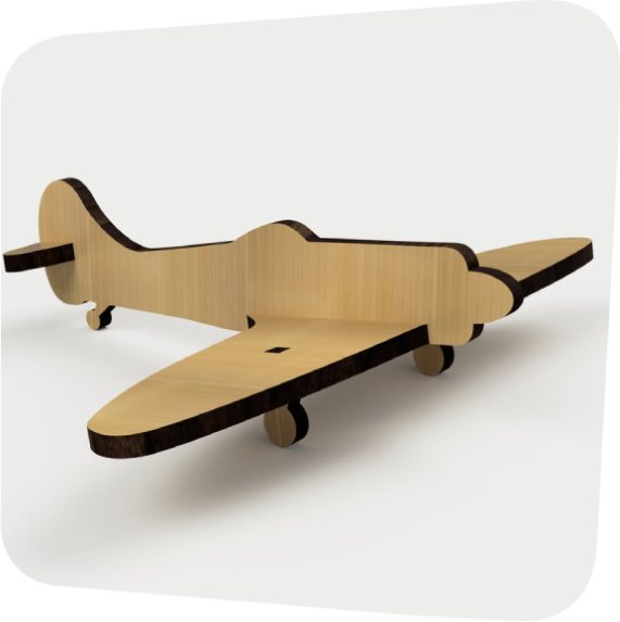 Picture of wooden plane