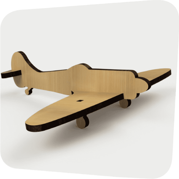 Picture of wooden plane