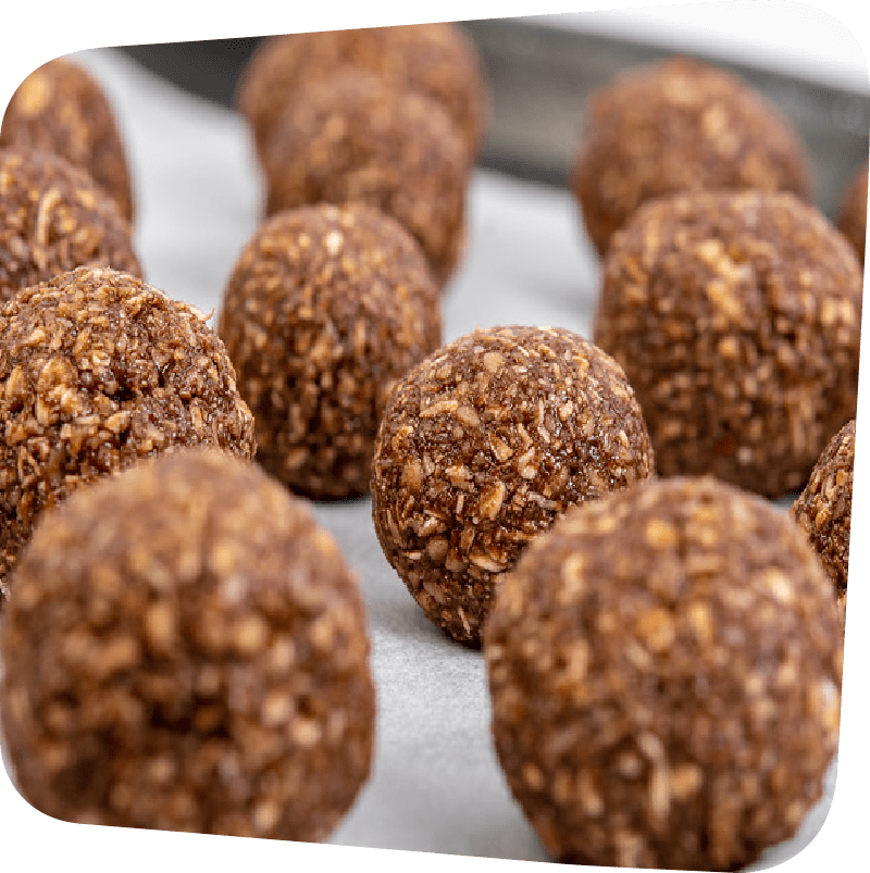 round cookie balls
